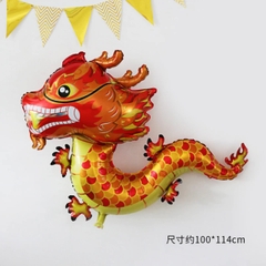 Bóng Con Rồng trang trí sinh nhật, Que cầm bóng rồng con trang trí tiệc tùng party  MBBDECOR