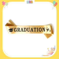 Tổng Hợp Phụ Kiện Lễ Tốt Nghiệp Sash Băng Rôn Vải Đeo Chéo, Dây Chữ Congratulations, Hộp Quà Tốt Nghiệp, Sticker Dán Bóng Nhân Dịp Lễ Tốt Nghiệp/ I Graduated/ / Graduation