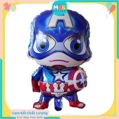 Bong Bóng Siêu Nhân Người Nhện, Spider Man, Iron Man Trang Trí Sinh Nhật Cho Bé