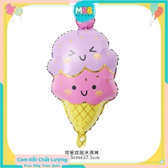 Bong Bóng Hình Bánh Kẹo Ngọt Màu Pastel Dễ Thương