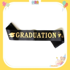Tổng Hợp Phụ Kiện Lễ Tốt Nghiệp Sash Băng Rôn Vải Đeo Chéo, Dây Chữ Congratulations, Hộp Quà Tốt Nghiệp, Sticker Dán Bóng Nhân Dịp Lễ Tốt Nghiệp/ I Graduated/ / Graduation