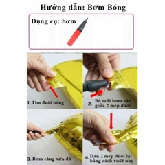 BÓNG NHÔM KIẾNG HỔ , TRÂU TRANG TRÍ THÔI NÔI SINH NHẬT 1 TUỔI BÉ TUỔI DẦN - MBBDECOR