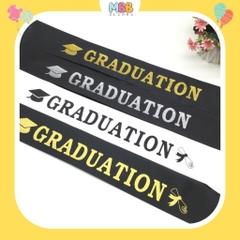 Tổng Hợp Phụ Kiện Lễ Tốt Nghiệp Sash Băng Rôn Vải Đeo Chéo, Dây Chữ Congratulations, Hộp Quà Tốt Nghiệp, Sticker Dán Bóng Nhân Dịp Lễ Tốt Nghiệp/ I Graduated/ / Graduation