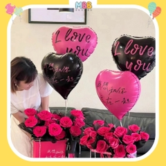 Bong Bóng Trái Tim BlackPink Hàn Quốc