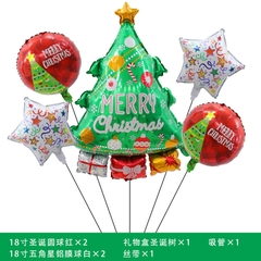 Set Phối Bong Bóng Bay Và Ông Già NOEL  Trang Trí NOEL, Giáng Sinh