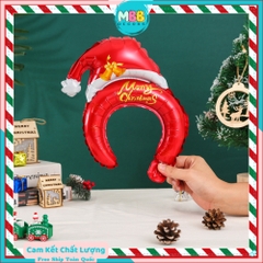 [NOEL 2024] Bong Bóng Tay Cầm NOEL, Phao Cài Tóc Cho Bé Phụ Kiện Đồ Trang Trí Tiệc Noel Giáng Sinh MBBDecor
