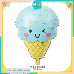 Bong Bóng Hình Bánh Kẹo Ngọt Màu Pastel Dễ Thương