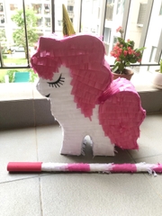 Pinata đập kẹo NGỰA TRẮNG BỜM HỒNG