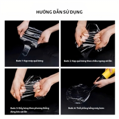 Bóng Bobo trong suốt khổng lồ trang trí sự kiện tiệc cưới sinh nhật