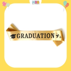 Tổng Hợp Phụ Kiện Lễ Tốt Nghiệp Sash Băng Rôn Vải Đeo Chéo, Dây Chữ Congratulations, Hộp Quà Tốt Nghiệp, Sticker Dán Bóng Nhân Dịp Lễ Tốt Nghiệp/ I Graduated/ / Graduation