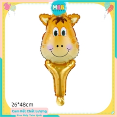 BÓNG TAY CẦM KHỦNG LONG 3 SỪNG MÀU RƯỢU VANG ( VÀNG ĐỒNG)