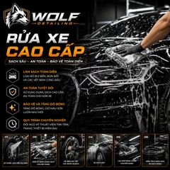Rửa xe cao cấp