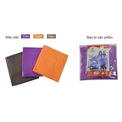 Áo Mưa 2 Đầu Rando Bằng Nhưa PVC Trong Mờ