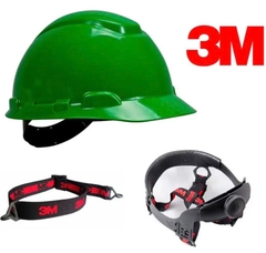 Nón bảo hộ 3M H704SFV-UV, màu xanh lá, có lỗ thoáng khí