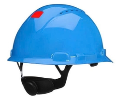 Nón bảo hộ 3M H703SFV-UV, màu xanh dương, có lỗ thoáng khí