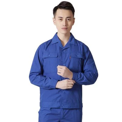 Quần Áo Bảo Hộ Kaki 65/35 Thoáng Mát, Thấm Hút Mồ Hôi