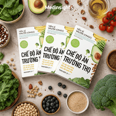 Chế Độ Ăn Trường Thọ: Tối ưu cân nặng, đẩy lùi bệnh tật, kéo dài tuổi thọ - Valter Longo