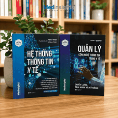 Bộ sách Chuyển Đổi Số Y Tế: Quản Lý CNTT + Hệ Thống Thông Tin Trong Y Tế