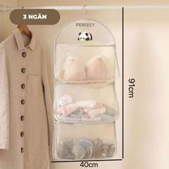 Túi lưới đựng quần áo , túi đựng đồ lót treo tủ nhiều ngăn, để đồ dùng cá nhân, tất vớ tiện lợi gọn gàng