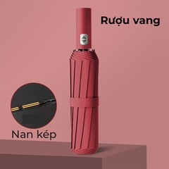 Ô che mưa gấp gọn tự động 12 nan kép, ô dù che mưa nắng mini chống tia UV tự động đóng mở nhỏ gọn - OD003