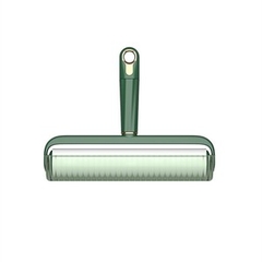 Cây lăn bụi giường cán dài kèm lõi lăn bụi 24cm, lăn bụi sàn nhà, giường nệm, thảm, rèm.