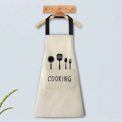 Tạp dề nấu ăn vải chống thấm nước Cicico T012.