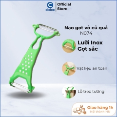 Nạo rau củ đang năng, gọt vỏ củ quả giá rẻ, lưỡi inox sắc, vật liệu an toàn N034.