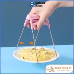 Kẹp gắp bát, đĩa, xoong, nồi, kẹp nhấc nồi chống nóng K133, thiết kế dễ sử dụng, chắc chắn.