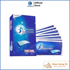 Miếng dán trắng tăng 3D White Teeth Whitening Strip hộp 7 miếng dán
