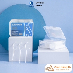 Tăm chỉ nha khoa T360 bảo vệ răng miệng chống sâu răng, tăm nha khoa hộp 50 chiếc.
