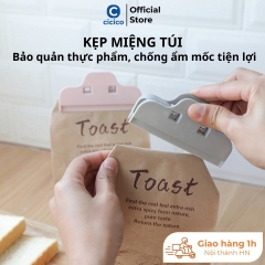 Kẹp nhựa niêm phong bao bì, kẹp khóa miệng túi, kẹp miệng túi bảo quản thực phẩm, chống ẩm mốc tiện lợi