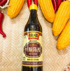 Giấm Đen Hằng Thuận, Thể tích: 500ml/ chai, Quy cách: 12 chai/ thùng