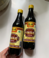 Giấm Đen Hằng Thuận, Thể tích: 500ml/ chai, Quy cách: 12 chai/ thùng
