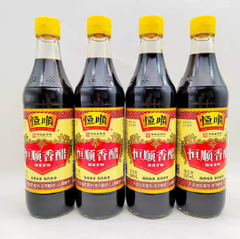 Giấm Hương Hằng Thuận, Thể tích: 500ml/ chai, Quy cách: 12 chai/ thùng