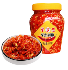 Ớt Băm Ngâm Muối Jun Jie, Trọng lượng: 500g