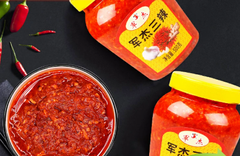 Tương Ớt 3 Vị Cay Jun Jie, Trọng lượng: 500g