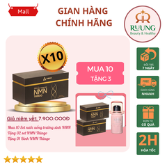 [COMBO 10 TẶNG 2] 10 Set  NMN Thingo Tặng 2 Set NMN Thingo + 1 Bình giữ nhiệt NMN