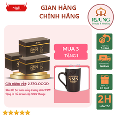 3 SET NMN THINGO - TẶNG 01 CỐC SỨ NMN CAO CẤP