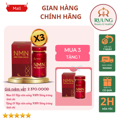 [COMBO 3 TẶNG 1] VIÊN UỐNG NMN - ĐÔNG TRÙNG LINH CHI