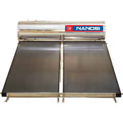 (FLAT DIAMOND 300L) Máy Nước Nóng Năng Lượng Mặt Trời NANOSI FLAT DIAMOND 2 Tấm Kính 300
