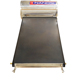 (FLAT DIAMOND 150L) Máy Nước Nóng Năng Lượng Mặt Trời NANOSI FLAT DIAMOND 1 Tấm Kính 150