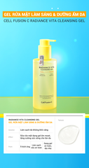 Gel Rửa Mặt Làm Sáng & Dưỡng Ẩm Da Cell Fusion C Radiance Vita Cleansing Gel Serene Space Sản Phẩm Chính Hãng