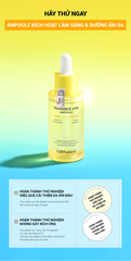 Ampoule Kích Hoạt Làm Sáng & Dưỡng Ẩm Da Cell Fusion C Radiance Vita Ampoule Serene Space Sản Phẩm Chính Hãng
