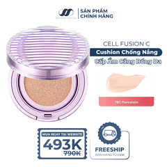 Cushion Chống Nắng Cấp Ẩm Cell Fusion C Glass Skin Cushion SPF 40 PA ++ 13G Serene Space Chính Hãng