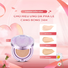Cushion Chống Nắng Cấp Ẩm Cell Fusion C Glass Skin Cushion SPF 40 PA ++ 13G Serene Space Chính Hãng