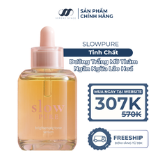 Serum Dưỡng Trắng Da Mờ Thâm Sạm & Chống Lão Hoá Slowpure Brightening Tone Serum Serene Space Sản Phẩm Chính Hãng