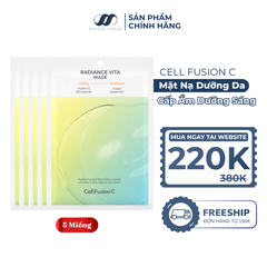Mặt Nạ Làm Sáng & Dưỡng Ẩm Da Cell Fusion C Radiance Vita Mask Serene Space Sản Phẩm Chính Hãng