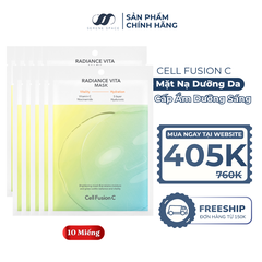 Mặt Nạ Làm Sáng & Dưỡng Ẩm Da Cell Fusion C Radiance Vita Mask Serene Space Sản Phẩm Chính Hãng