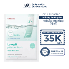 Mặt Nạ Cấp Ẩm & Cân Bằng Độ pH Cell Fusion C Low pH pHarrier Mask Serene Space Sản Phẩm Chính Hãng