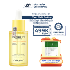 Ampoule Kích Hoạt Làm Sáng & Dưỡng Ẩm Da Cell Fusion C Radiance Vita Ampoule Serene Space Sản Phẩm Chính Hãng